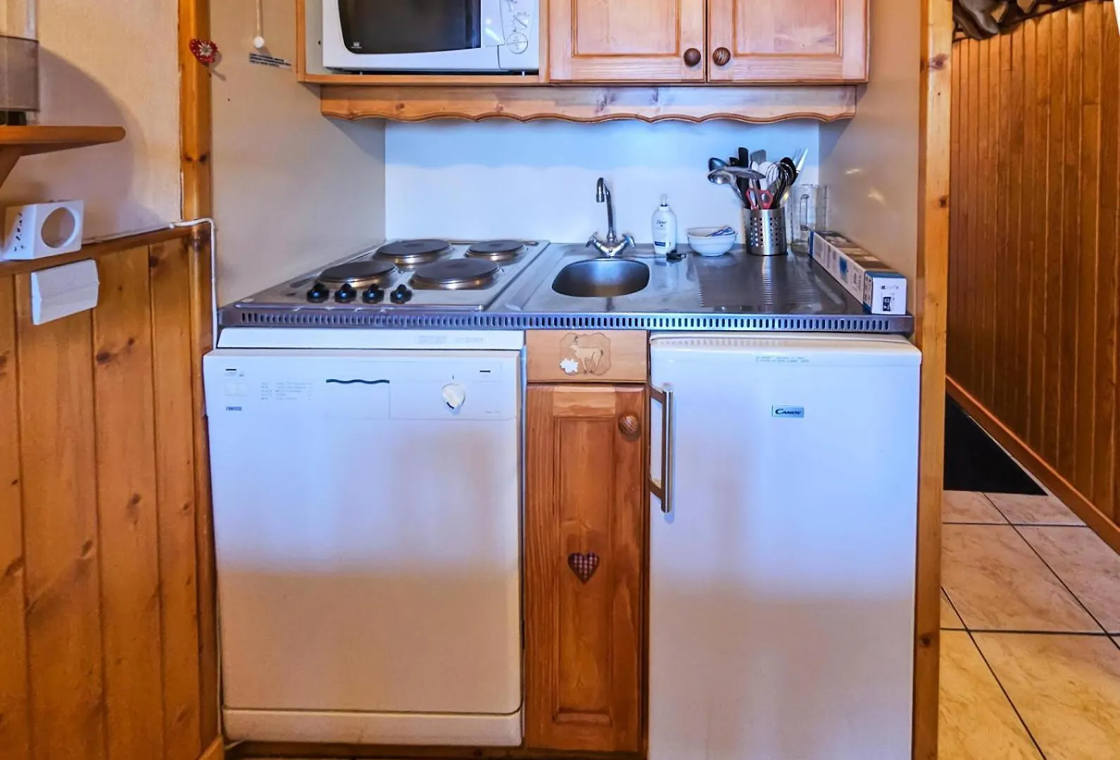 아파트 Residence Villaret - Grand Studio 4 Personnes Aux Pieds Des Pistes, Vue Montagne. Mae-8891 생마르탱 드 벨빌
